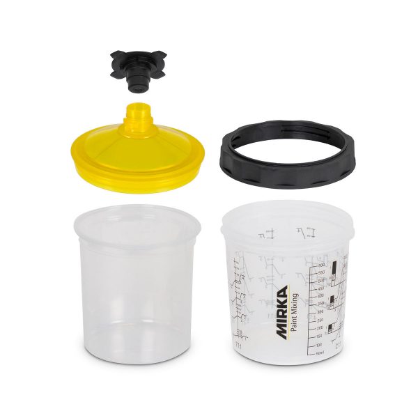 Paint Cup System 180 850ml Filter Lid 190um with stopper