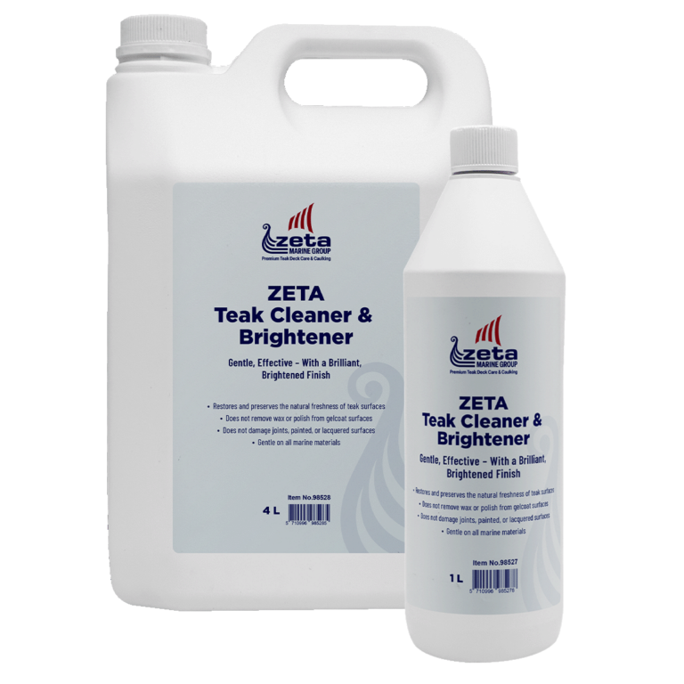 ZETA Teak Cleaner & Brightener 1 ZETA Teak Cleaner & Brightener